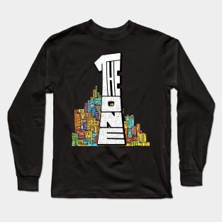 Old City Memory Graphic Long Sleeve T-Shirt